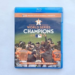 NWT Sealed 2017 Houston Astros MLB World Series Champions Blu Ray